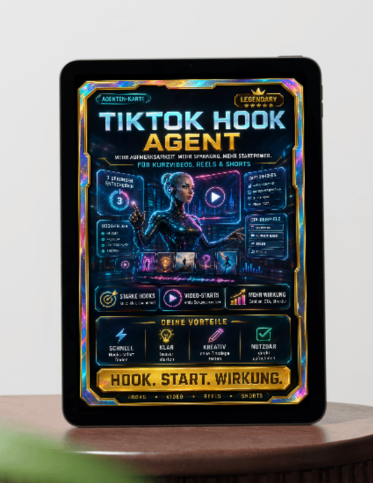 TikTok Hook Agent für starke Einstiege in Kurzvideos