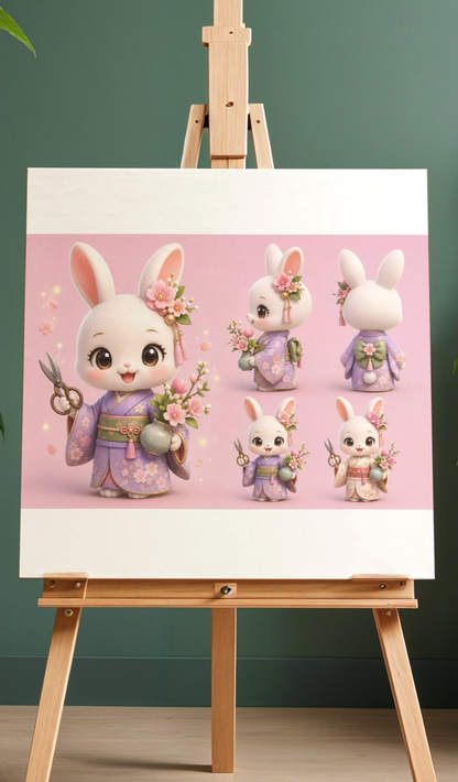 100 Premium Chibi Japan AI Art Prompts Bundle | Kawaii Characters, Japanese Food, Festivals, Travel & Seasonal Designs