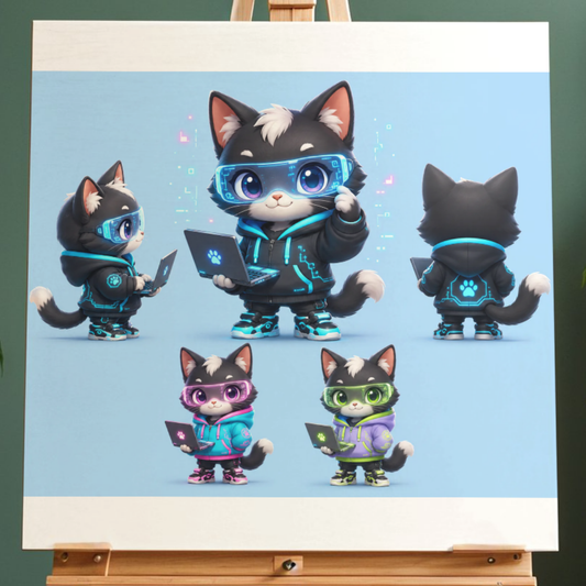 100 Premium-Prompts: Chibi-Charaktere
