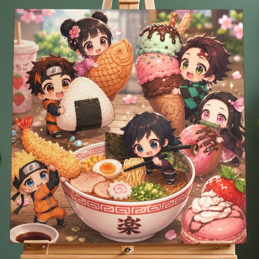 🌟 100 Chibi-Bilderprompts  – Cute Characters & Kawaii Worlds in einem Premium Packet