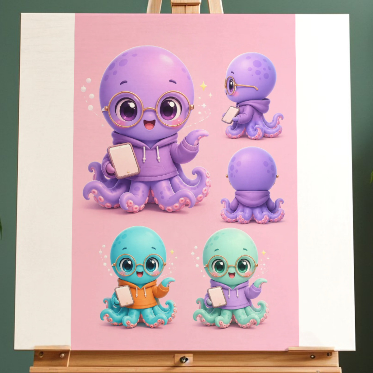 Premium Chibi-Charaktere und Chibi japanische Motive AI Prompt Bundle