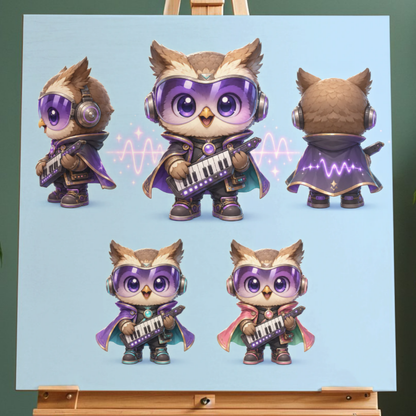 Premium Chibi-Charaktere und Chibi japanische Motive AI Prompt Bundle