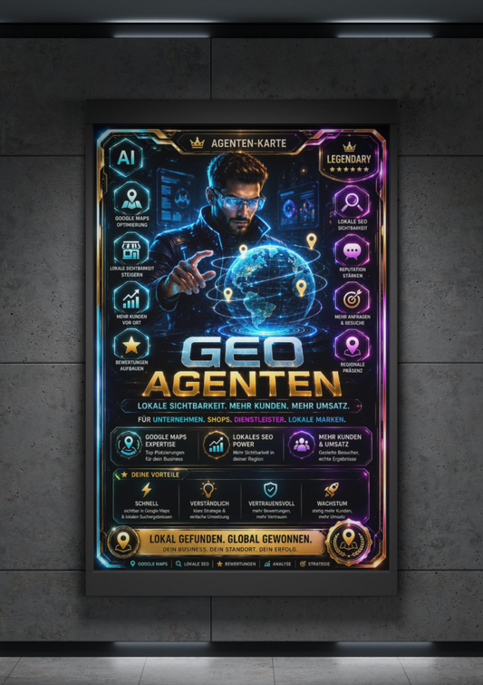 GEO Agenten-Karte - Premium