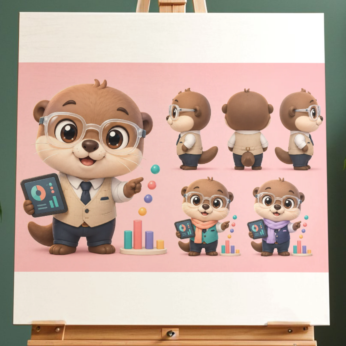 Premium Chibi-Charaktere und Chibi japanische Motive AI Prompt Bundle