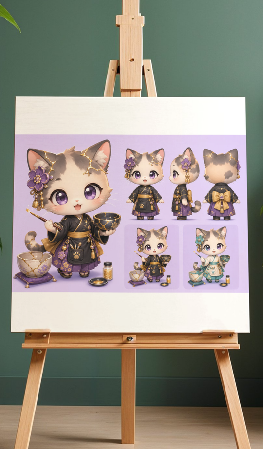 100 Premium Chibi Japan AI Art Prompts Bundle | Kawaii Characters, Japanese Food, Festivals, Travel & Seasonal Designs